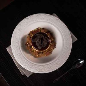 Fig Leaf and Truffle Panna Cotta - Chef Recipe by Damian Brabender
