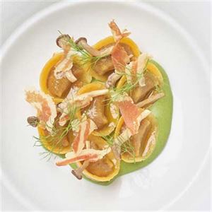Duck Tortellini with Fennel Purée - Chef Recipe by Jason Lear